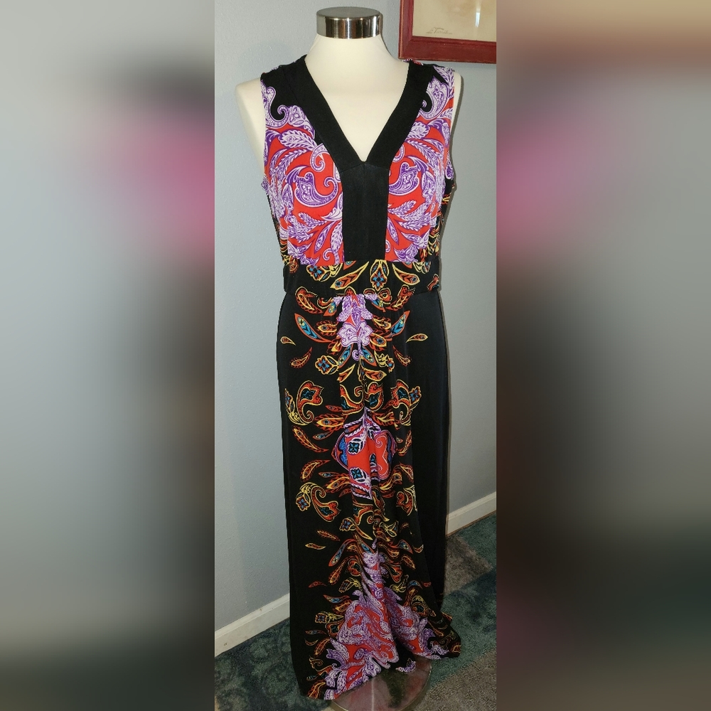 Resort Cruise Dress!! NY Collection Size L Dress Long Sleeveless Style